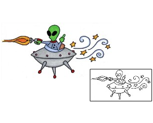 Alien Tattoo Tattoo Styles tattoo | PHF-00392