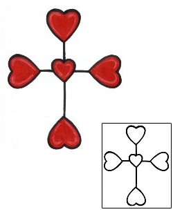 Sacred Heart Tattoo Religious & Spiritual tattoo | PHF-00401