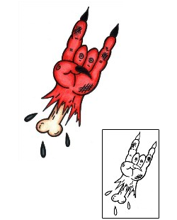 Hand Tattoo Specific Body Parts tattoo | PHF-00420