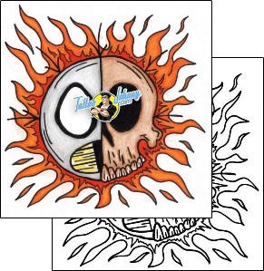Sun Tattoo astronomy-sun-tattoos-phil-rogers-phf-00421
