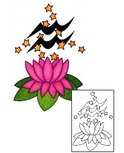 Lotus Tattoo Plant Life tattoo | PHF-00436