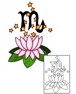 Zodiac Tattoo Plant Life tattoo | PHF-00445
