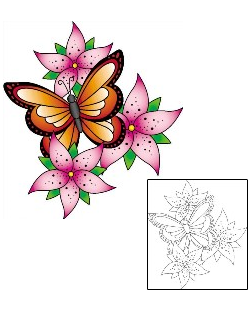 Butterfly Tattoo Insects tattoo | PHF-00494