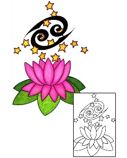 Cancer Tattoo Plant Life tattoo | PHF-00579