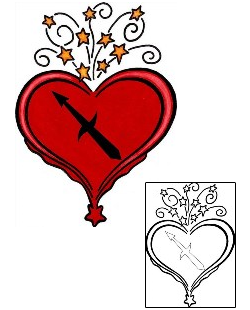 Heart Tattoo For Women tattoo | PHF-00607