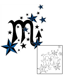 Zodiac Tattoo Astronomy tattoo | PHF-00636