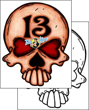 Skull Tattoo thirteen-tattoos-phil-rogers-phf-00676