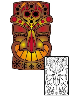 Polynesian Tattoo Religious & Spiritual tattoo | PHF-00678