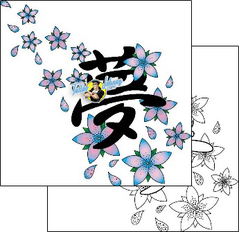 Flower Tattoo plant-life-flowers-tattoos-phil-rogers-phf-00752