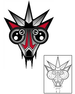 Mask Tattoo Miscellaneous tattoo | PHF-00855