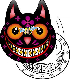 Cat Tattoo animal-cat-tattoos-phil-rogers-phf-00862