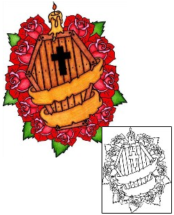 Coffin Tattoo Plant Life tattoo | PHF-00897