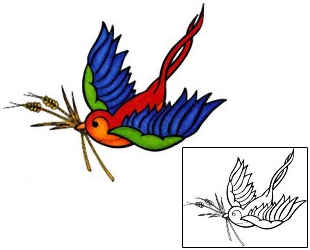 Bird Tattoo Animal tattoo | PHF-00991