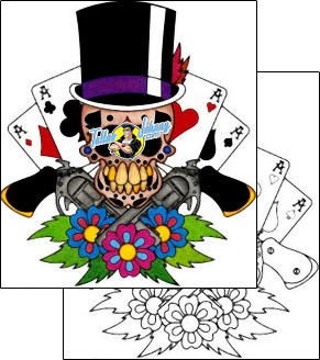 Card Tattoo gambling-cards-tattoos-phil-rogers-phf-00999