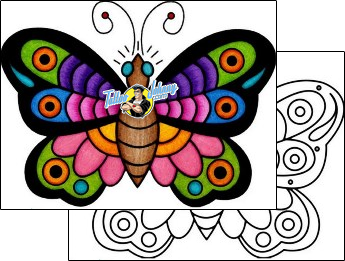 Butterfly Tattoo insects-butterfly-tattoos-phil-rogers-phf-01012