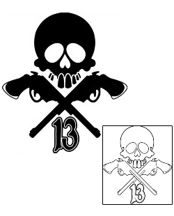 Skull Tattoo Horror tattoo | PHF-01060