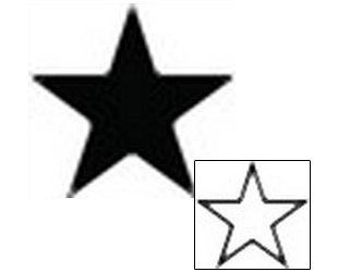 Star Tattoo Astronomy tattoo | PHF-01126