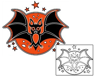 Bat Tattoo Animal tattoo | PHF-01145