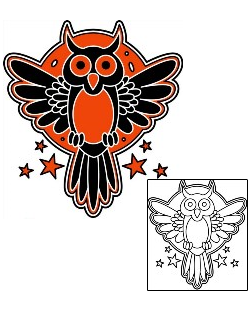 Owl Tattoo Animal tattoo | PHF-01146