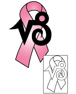 Breast Cancer Tattoo Zodiac tattoo | PHF-01161