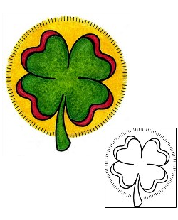 Clover Tattoo Plant Life tattoo | PHF-01173