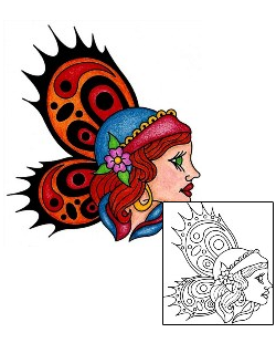 Woman Tattoo Tattoo Styles tattoo | PHF-01184