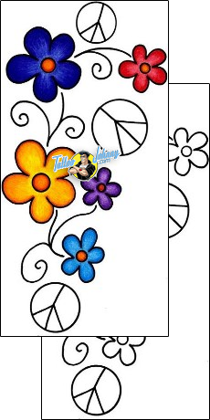 Flower Tattoo plant-life-flowers-tattoos-phil-rogers-phf-01224