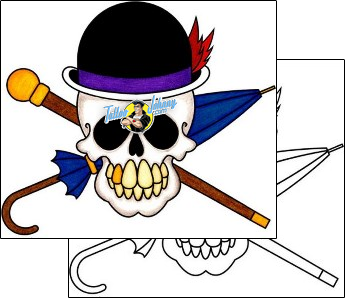Skull Tattoo horror-skull-tattoos-phil-rogers-phf-01240
