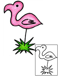 Flamingo Tattoo Animal tattoo | PHF-01242