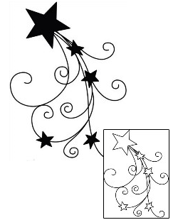 Star Tattoo For Women tattoo | PHF-01253