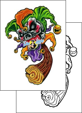 Horror Tattoo joker-tattoos-porno-jim-pjf-00002