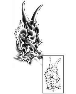 Asian Tattoo Mythology tattoo | PKF-00011