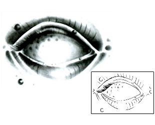 Eye Tattoo Miscellaneous tattoo | PKF-00021