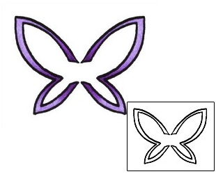 Butterfly Tattoo Insects tattoo | PLF-00022