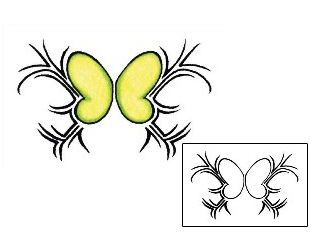 Butterfly Tattoo Specific Body Parts tattoo | PLF-00039