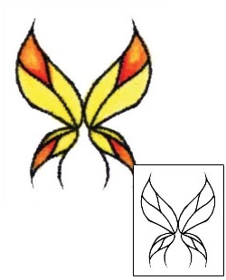 Butterfly Tattoo Insects tattoo | PLF-00064
