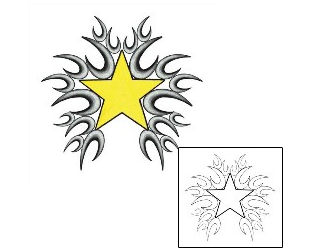 Picture of Astronomy tattoo | PLF-00065