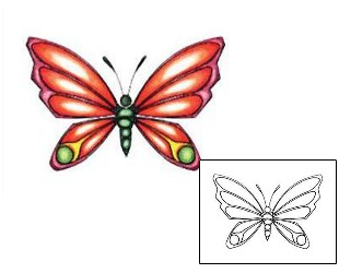 Picture of Insects tattoo | PLF-00080