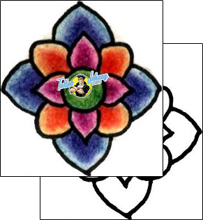 Flower Tattoo plant-life-flowers-tattoos-pablo-lordi-plf-00130