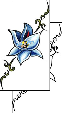 Flower Tattoo plant-life-flowers-tattoos-pablo-lordi-plf-00151