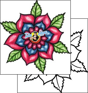 Flower Tattoo plant-life-flowers-tattoos-pablo-lordi-plf-00161