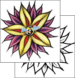 Flower Tattoo plant-life-flowers-tattoos-pablo-lordi-plf-00164