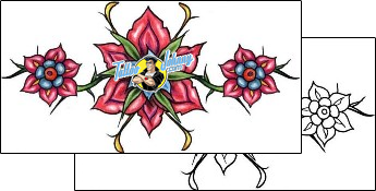 Flower Tattoo for-women-lower-back-tattoos-pablo-lordi-plf-00177