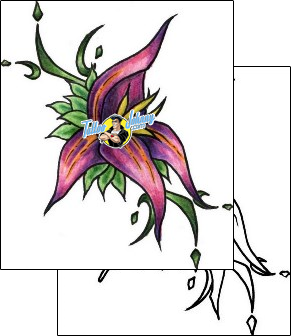 Flower Tattoo plant-life-flowers-tattoos-pablo-lordi-plf-00185
