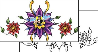 Flower Tattoo for-women-lower-back-tattoos-pablo-lordi-plf-00191