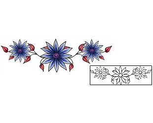 Daisy Tattoo Specific Body Parts tattoo | PLF-00196