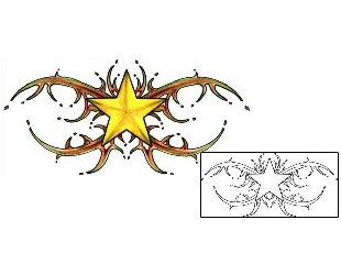 Lower Back Tattoo Astronomy tattoo | PLF-00226