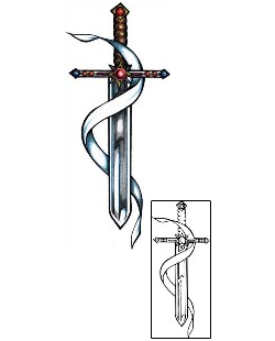 Dagger Tattoo Miscellaneous tattoo | PLF-00305