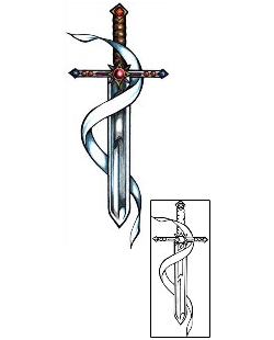 Banner Tattoo Miscellaneous tattoo | PLF-00327