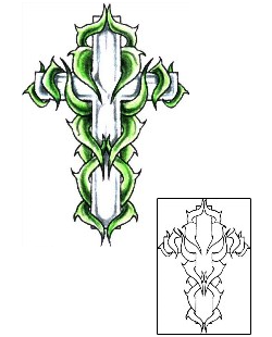 Vine Tattoo Religious & Spiritual tattoo | PLF-00373